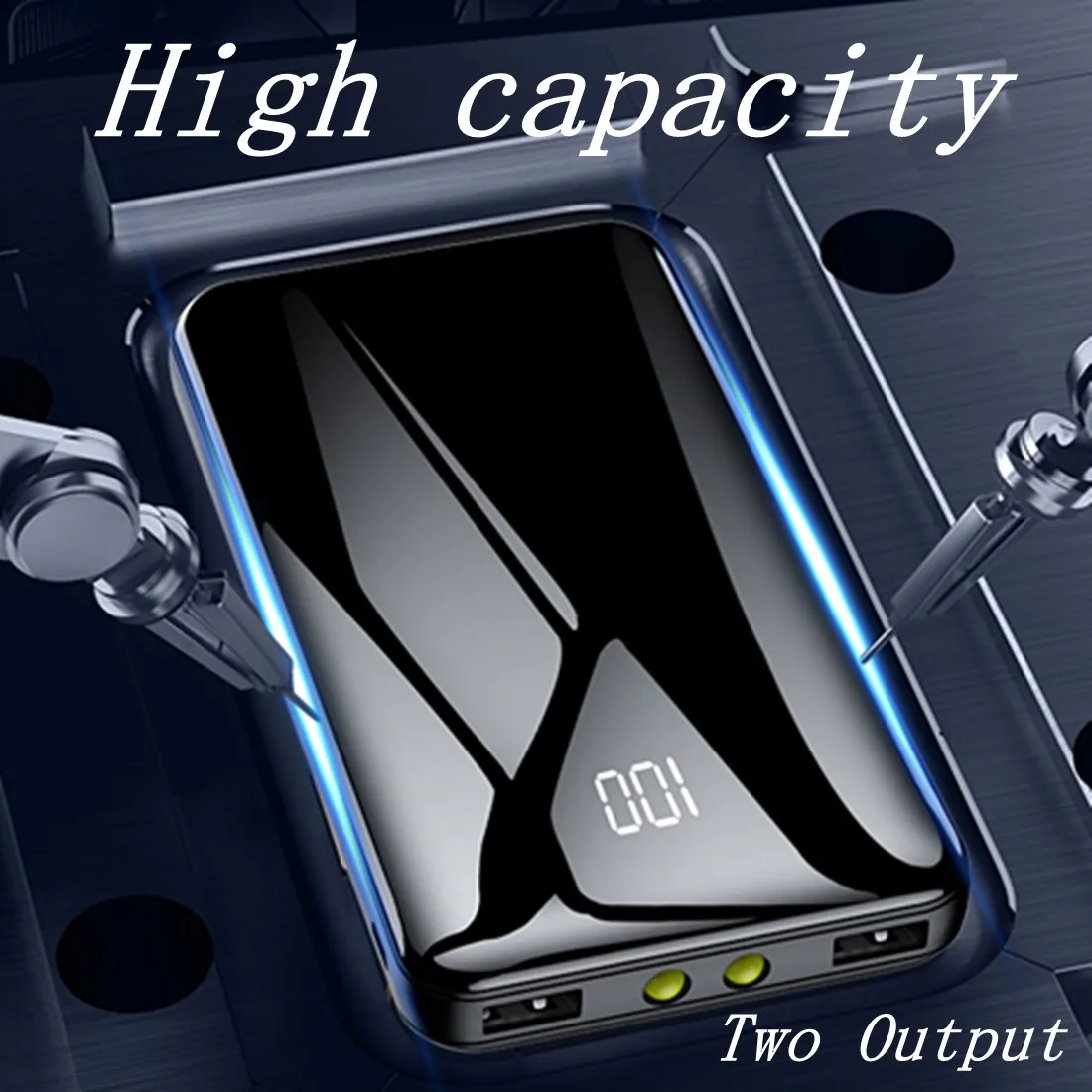 2019 New Arrivals Power Bank Portable Real 20000 MAh for All Smart Phone Battery Powerbank Fast Charging External Battery
2019 New Arrivals Power Bank Portable Real 20000 MAh for All Smart Phone Battery Powerbank Fast Charging External Battery