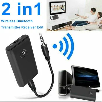 2-In-1 Bluetooth 5.0 Wireless Audio Aux 3.5mm Adapter Transmitter And Receiver Support One Drag Two Function Smart Compatible
2-In-1 Bluetooth 5.0 Wireless Audio Aux 3.5mm Adapter Transmitter And Receiver Support One Drag Two Function Smart Compatible