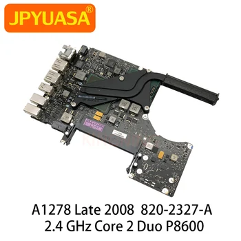 Original Motherboard With Heatsink For Macbook 13" A1278 Logic Board 2.4GHz "Core 2 Duo" P8600 820-2327-A 2008
Original Motherboard With Heatsink For Macbook 13" A1278 Logic Board 2.4GHz "Core 2 Duo" P8600 820-2327-A 2008