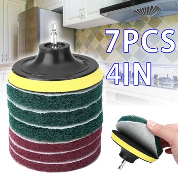 7x Set Drill Brush Power Scrubber Scouring Scrub Pad Bathroom Tile Cleaning Kits
7x Set Drill Brush Power Scrubber Scouring Scrub Pad Bathroom Tile Cleaning Kits