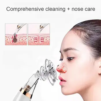 New Ultrasonic USB Suction Vacuum Acne Pore Cleaner Blackhead Black Dot Remover Face Pore Pimple Removal Vacuum Skin Care Tools
New Ultrasonic USB Suction Vacuum Acne Pore Cleaner Blackhead Black Dot Remover Face Pore Pimple Removal Vacuum Skin Care Tools