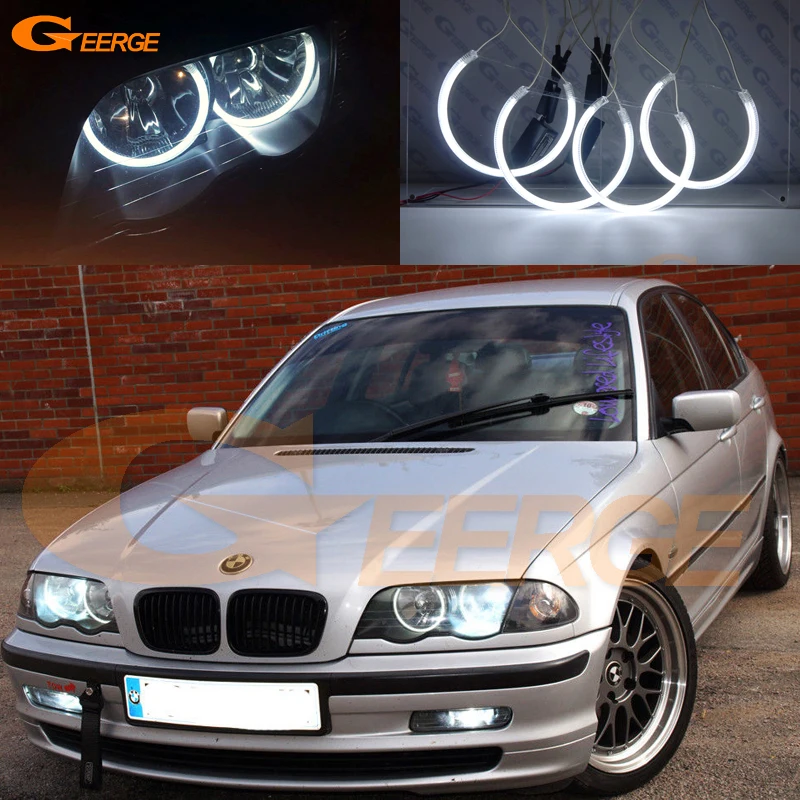 Для BMW 3 серии E46 пред facelift 1998 1999 2000 2001 отличный ультра яркий CCFL ангельские глазки
