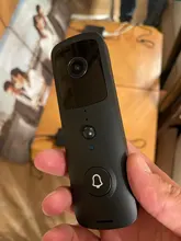 GUUDGO Tuya 1080P WiFi Video Timbre Cámara Exterior Inteligente Timbre Inalámbrico Visión Nocturna Smart Home Video Cámara de Seguridad Timbre de Puerta Tuya Smart Life Smartlife funciona con Alexa Asistente de Google