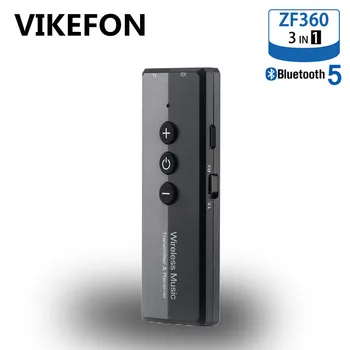 Bluetooth Audio Receiver Transmitter V5.0 Wireless Audio EDR Dongle 3.5mm Jack Aux 3 in 1 Adapter for Home TV Headphone PC Car
Bluetooth Audio Receiver Transmitter V5.0 Wireless Audio EDR Dongle 3.5mm Jack Aux 3 in 1 Adapter for Home TV Headphone PC Car