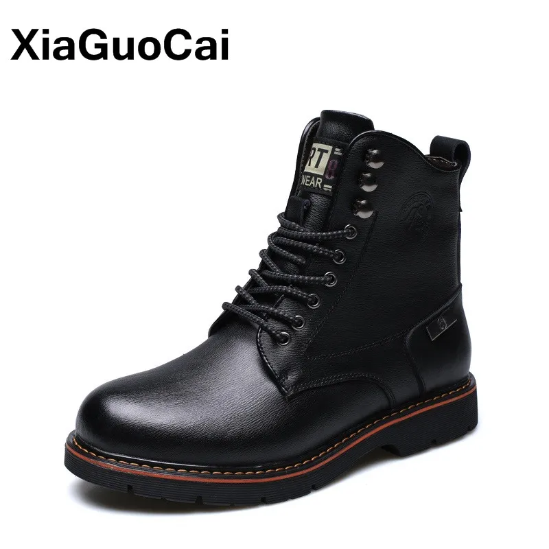 Autumn Winter Men Ankle Boots Warm Fur Casual Martin Boots 2020 High Top Male Army Tactical Military Shoes Dropshipping
Autumn Winter Men Ankle Boots Warm Fur Casual Martin Boots 2020 High Top Male Army Tactical Military Shoes Dropshipping