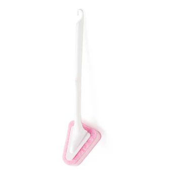 Long Handle Multifunctional Triangular Sponge Brush Usuful Brush/5 Pcs Replacement Cloth Kitchen Bathroom Toilet Cleaning Tool
Long Handle Multifunctional Triangular Sponge Brush Usuful Brush/5 Pcs Replacement Cloth Kitchen Bathroom Toilet Cleaning Tool