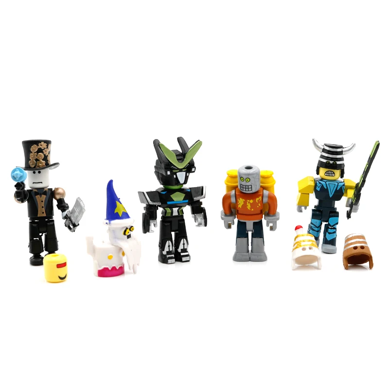 UK Game Roblox Robot Riot Mix & Match PVC Game Toy Includes 16 Pcs Box Kids Gift 