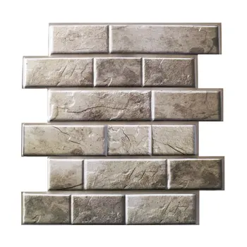 3D Three-dimensional Tile Stickers Anti-collision Stickers PVC Wall Stickers 30x30cm Beautification Decoration
3D Three-dimensional Tile Stickers Anti-collision Stickers PVC Wall Stickers 30x30cm Beautification Decoration