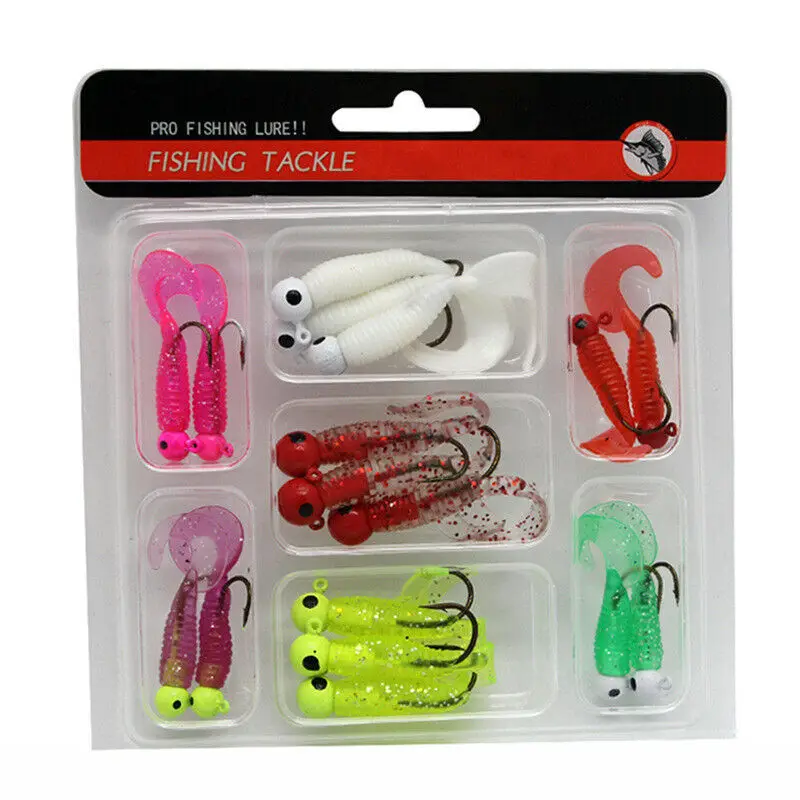 Fishing Lure Lure Baits Soft Baits Silicone Lures Soft Plastic 17pcs/set Hot Durable
Fishing Lure Lure Baits Soft Baits Silicone Lures Soft Plastic 17pcs/set Hot Durable