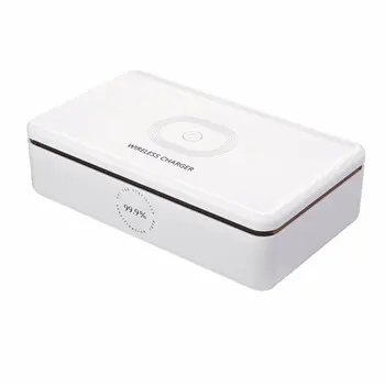 Multifunctional Mobile Phone Mask Led Uvc Uv Sterilizer Support 15w Wireless Charging / Usb Charging Mask Sterilizer
Multifunctional Mobile Phone Mask Led Uvc Uv Sterilizer Support 15w Wireless Charging / Usb Charging Mask Sterilizer