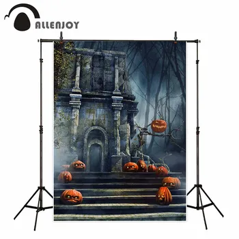 Allenjoy Deserted Castles Photozone Fog Stone House Forest Pumpkins Steps Horror Festival Backdrop Halloween Night Party Curtain
Allenjoy Deserted Castles Photozone Fog Stone House Forest Pumpkins Steps Horror Festival Backdrop Halloween Night Party Curtain