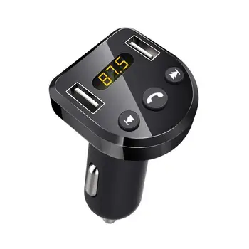 Car Kit MP3 Player Handsfree Bluetooth 5.0 FM Transmitter U USB Car modulator Support Dual FM Charger Disk Play Music X2U2
Car Kit MP3 Player Handsfree Bluetooth 5.0 FM Transmitter U USB Car modulator Support Dual FM Charger Disk Play Music X2U2