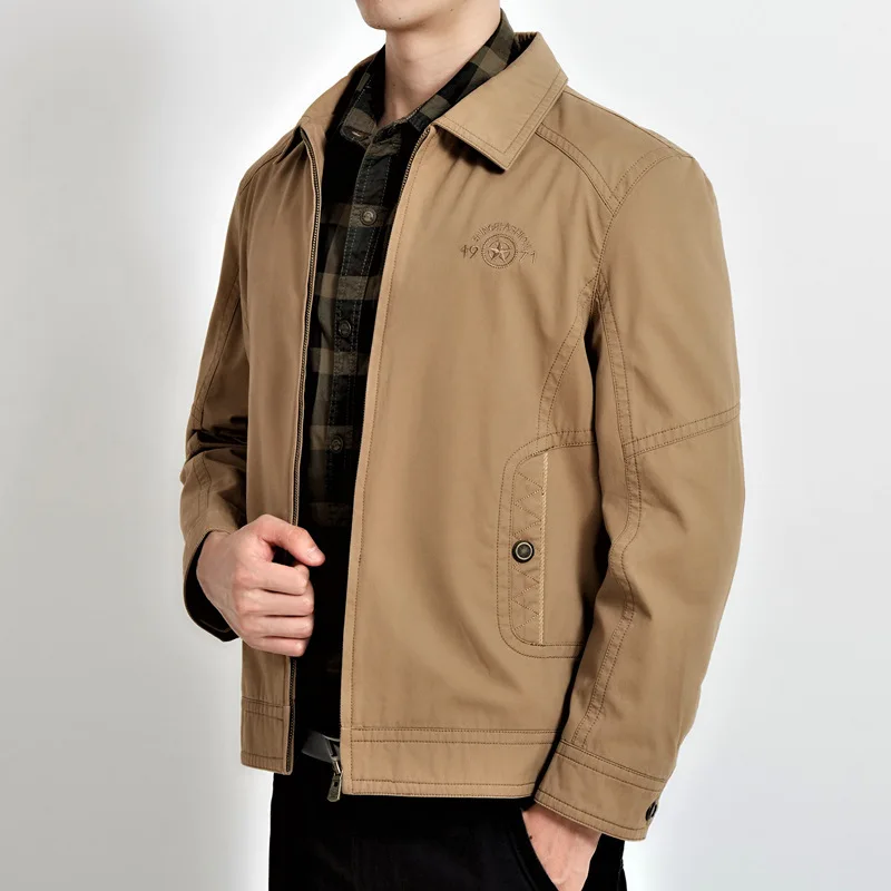 9919-Men Pure Cotton Jacket Large Size Loose-Fit Daddy Clothes 40-50-Year-Old Middle-aged Coat Casual on Clothes Men's
9919-Men Pure Cotton Jacket Large Size Loose-Fit Daddy Clothes 40-50-Year-Old Middle-aged Coat Casual on Clothes Men's