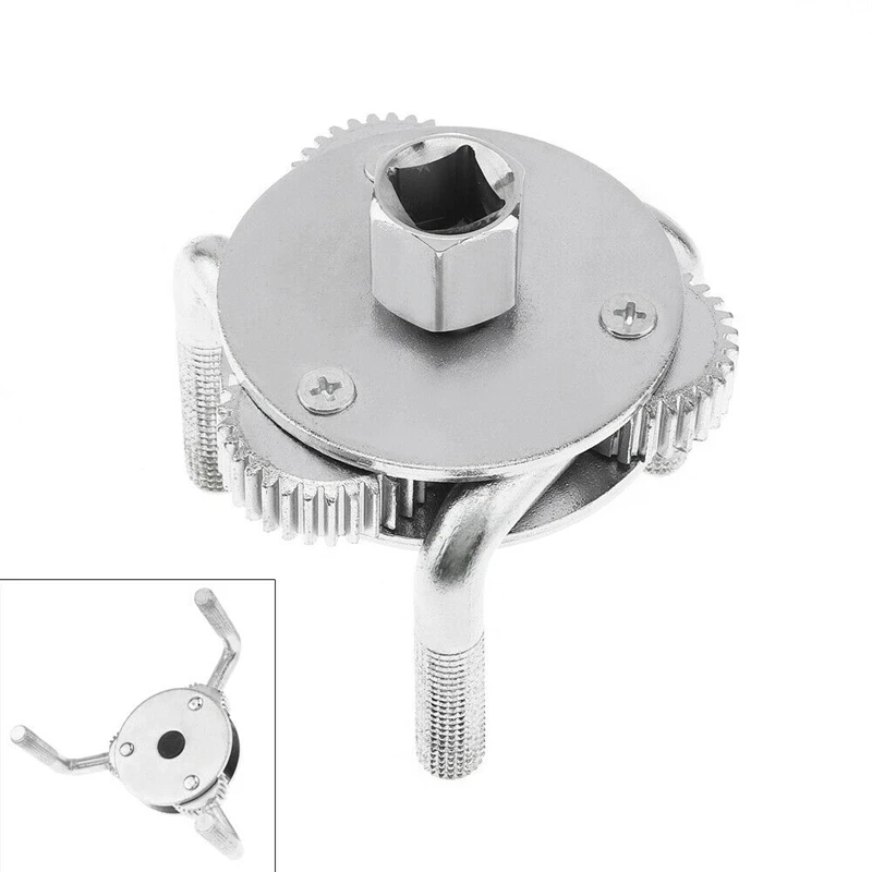 Round three-jaw filter wrench Machine filter wrench oil grid removal tool Oil Filter Cartridge Disassemble Car Repair Gear Tool
Round three-jaw filter wrench Machine filter wrench oil grid removal tool Oil Filter Cartridge Disassemble Car Repair Gear Tool