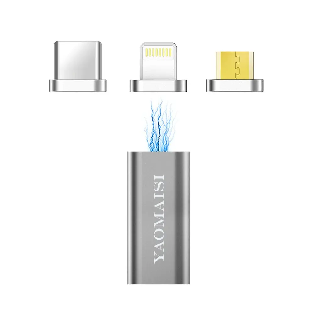 Small Q10 Magnetic Micro-USB Adapter 3 In 1 Micro-USB to Typc-C Data Cable Converter Adapter Suitable for i Phone for Android
Small Q10 Magnetic Micro-USB Adapter 3 In 1 Micro-USB to Typc-C Data Cable Converter Adapter Suitable for i Phone for Android