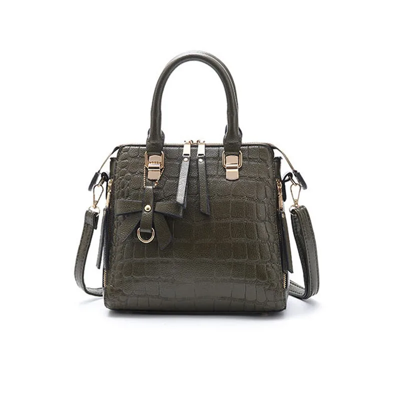 Quality Crossbody Tote Bags for Women Crocodile Pattern Leather Handbags Messenger Bags Woman Bowknot Designer Shoulder Hand Bag
Quality Crossbody Tote Bags for Women Crocodile Pattern Leather Handbags Messenger Bags Woman Bowknot Designer Shoulder Hand Bag