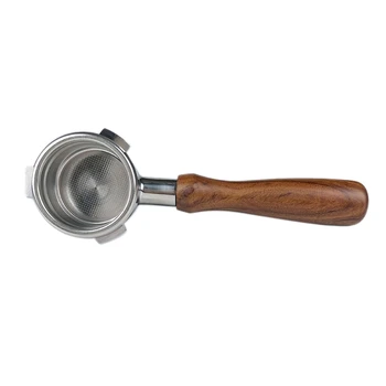 54MM Stainless Steel Coffee Machine Bottomless Filter Holder Portafilter Wooden Handle Professional Accessory
54MM Stainless Steel Coffee Machine Bottomless Filter Holder Portafilter Wooden Handle Professional Accessory