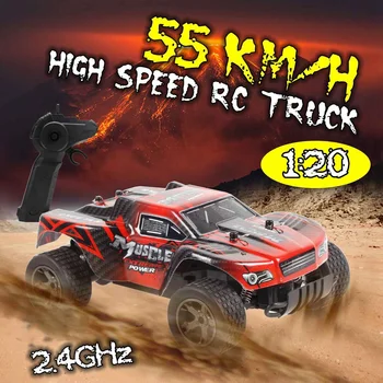 55KM/H 1/20 2.4GHz 4WD RC Racing Car Electric Remote Control Off Road High Speed Toy Birthday Gift For Children Kids
55KM/H 1/20 2.4GHz 4WD RC Racing Car Electric Remote Control Off Road High Speed Toy Birthday Gift For Children Kids