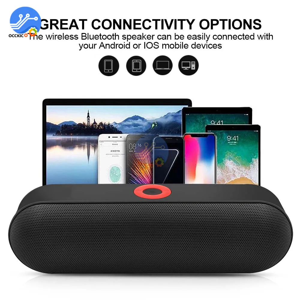 Mini Bluetooth Wireless Speaker Portable Sound System Boombox 3D Stereo HIFI Music Player Surround Support Bluetooth TF AUX USB
Mini Bluetooth Wireless Speaker Portable Sound System Boombox 3D Stereo HIFI Music Player Surround Support Bluetooth TF AUX USB