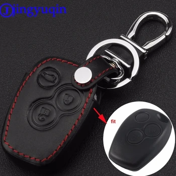 jingyuqin Remote 3 Buttons Leather Car Key Cover Fob Case Holder For Renault Clio Kangoo Megane Master
jingyuqin Remote 3 Buttons Leather Car Key Cover Fob Case Holder For Renault Clio Kangoo Megane Master