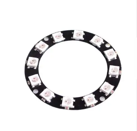 1pcs RGB LED Ring 1Bit 8Bit 12Bit 16Bit 24Bit WS2812 5050 + Integrated Drivers | Лампы и освещение