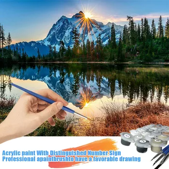 Mountain Wall Art Picture Frame Picture Diy Painting By Numbers Landscape Kit Modern Unique Gift For Home Decors Artworks
Mountain Wall Art Picture Frame Picture Diy Painting By Numbers Landscape Kit Modern Unique Gift For Home Decors Artworks