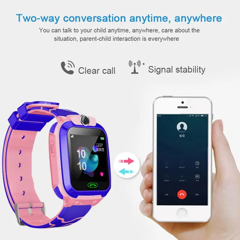 Student Smart Watch With GPS GSM Locator Touch Screen Tracker SOS For Kids Children Watch Voice Micro Chat
Student Smart Watch With GPS GSM Locator Touch Screen Tracker SOS For Kids Children Watch Voice Micro Chat