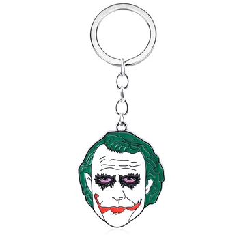 Enamel Movie Joker Keychain Sad Face Anime Key Chain Cosplay Props Accessories Metal Cartoon Key Ring Pendant Man Friend Gifts
Enamel Movie Joker Keychain Sad Face Anime Key Chain Cosplay Props Accessories Metal Cartoon Key Ring Pendant Man Friend Gifts