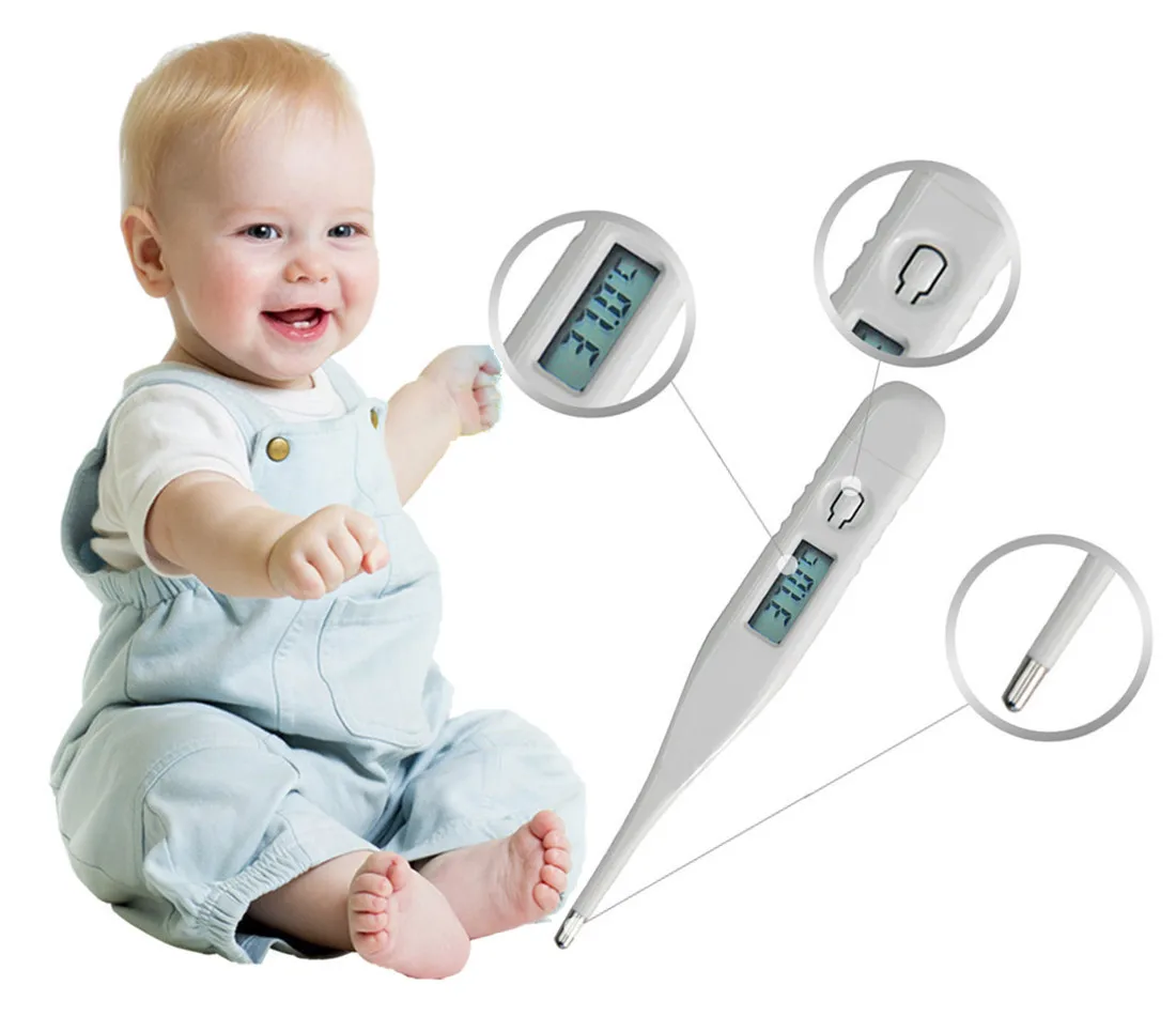 Digital LCD Thermometer Child Adult Body Fever Temperature Measurement Baby Care Medical Baby Thermometer L1106
Digital LCD Thermometer Child Adult Body Fever Temperature Measurement Baby Care Medical Baby Thermometer L1106