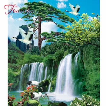 Bricolage 5D ensemble complet de diamant peinture cascade paysage point de croix décoration de la maison diamant broderie mosaïq
Bricolage 5D ensemble complet de diamant peinture cascade paysage point de croix décoration de la maison diamant broderie mosaïq