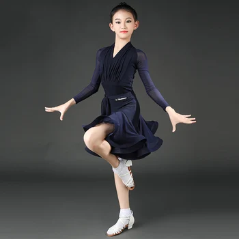 New Girls Latin Dance Costume Bodysuit Skirt Suit Children'S Ballroom Samba Performance Costume Kids Dance Practice Wear DWY3184
New Girls Latin Dance Costume Bodysuit Skirt Suit Children'S Ballroom Samba Performance Costume Kids Dance Practice Wear DWY3184