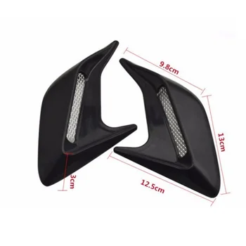 2pcs Universal Car Simulation Side Vents Decorative Air Flow Intake Hood For Fiat Panda Bravo Punto Linea Croma 500 595
2pcs Universal Car Simulation Side Vents Decorative Air Flow Intake Hood For Fiat Panda Bravo Punto Linea Croma 500 595