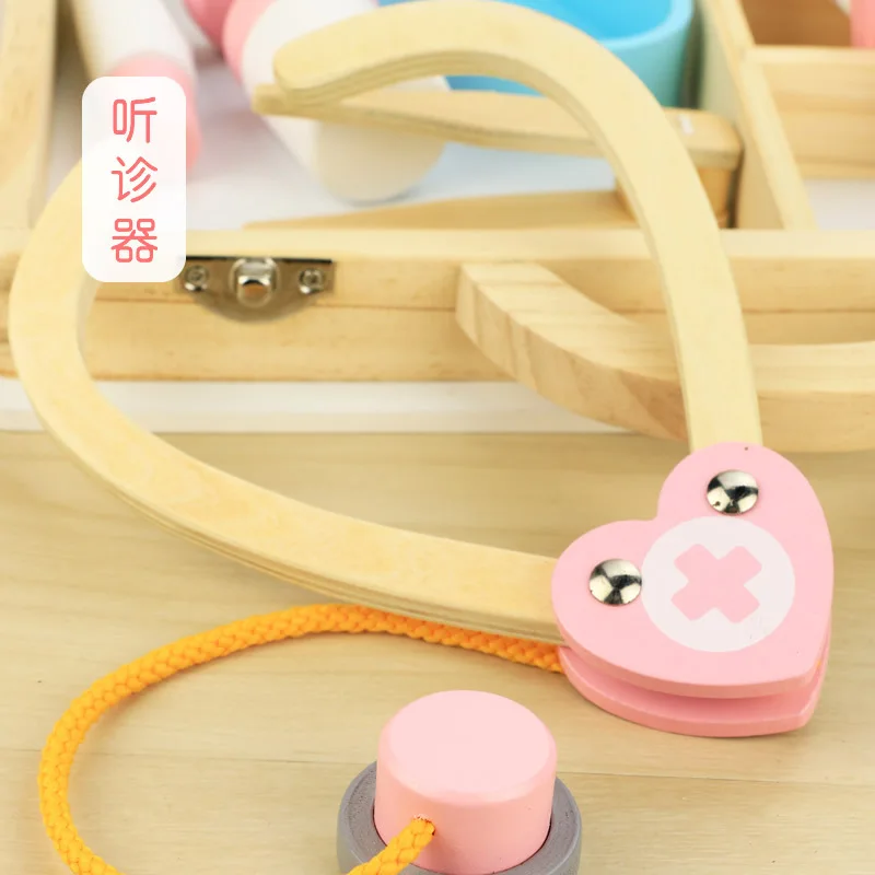 Wooden Children Doctor Toy Set Baby Injection Echometer Medicine Cabinet GIRL'S And BOY'S Play House Model Tool
Wooden Children Doctor Toy Set Baby Injection Echometer Medicine Cabinet GIRL'S And BOY'S Play House Model Tool