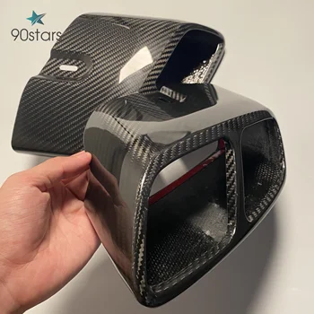 Real Carbon Fiber Tail Exhaust Tips Muffler Pipe for Porsche Panamera 971 2016-2020 Year Macan Stainless Steel Mufflers car 
Real Carbon Fiber Tail Exhaust Tips Muffler Pipe for Porsche Panamera 971 2016-2020 Year Macan Stainless Steel Mufflers car