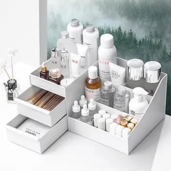 Large Capacity Cosmetic Storage Box Makeup Drawer Organizer Jewelry Nail Polish Makeup Container Desktop Sundries Storage Box^
Large Capacity Cosmetic Storage Box Makeup Drawer Organizer Jewelry Nail Polish Makeup Container Desktop Sundries Storage Box^