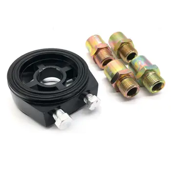 Black O-ring M20 Oil Filter Temp Pressure Cooler Adapter Gauge Sandwich Plate Sensor Cooling System Accessories 10.5x7.4x3.2
Black O-ring M20 Oil Filter Temp Pressure Cooler Adapter Gauge Sandwich Plate Sensor Cooling System Accessories 10.5x7.4x3.2
