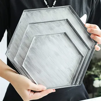 Retro Silver Storage Tray Square Round Combination Jewelry Cosmetic Organizer Food Fruit Metal Plate Home Office Decorative Tray
Retro Silver Storage Tray Square Round Combination Jewelry Cosmetic Organizer Food Fruit Metal Plate Home Office Decorative Tray