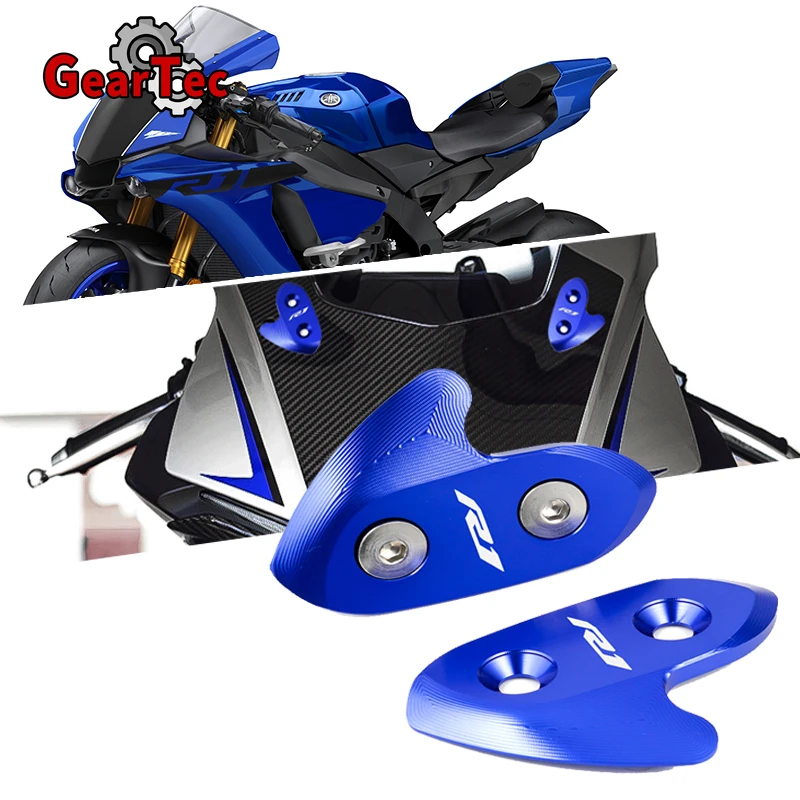 Аксессуары для мотоцикла, крышка для зеркала с приводом ветрового стекла, ЧПУ крышка с отверстием для зеркала для Yamaha R1 YZF R1 2015 2016 2017 
Аксессуары для мотоцикла, крышка для зеркала с приводом ветрового стекла, ЧПУ крышка с отверстием для зеркала для Yamaha R1 YZF R1 2015 2016 2017