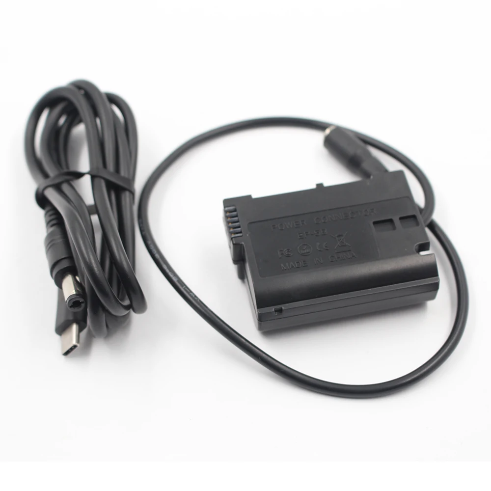 Pro USBC PD Fast Charger Cable 9V 3A EP-5B DC Coupler EN-EL15 dummy battery for Nikon D7200 D810 D810A D800 D800E D750 D610 D600 
Pro USBC PD Fast Charger Cable 9V 3A EP-5B DC Coupler EN-EL15 dummy battery for Nikon D7200 D810 D810A D800 D800E D750 D610 D600