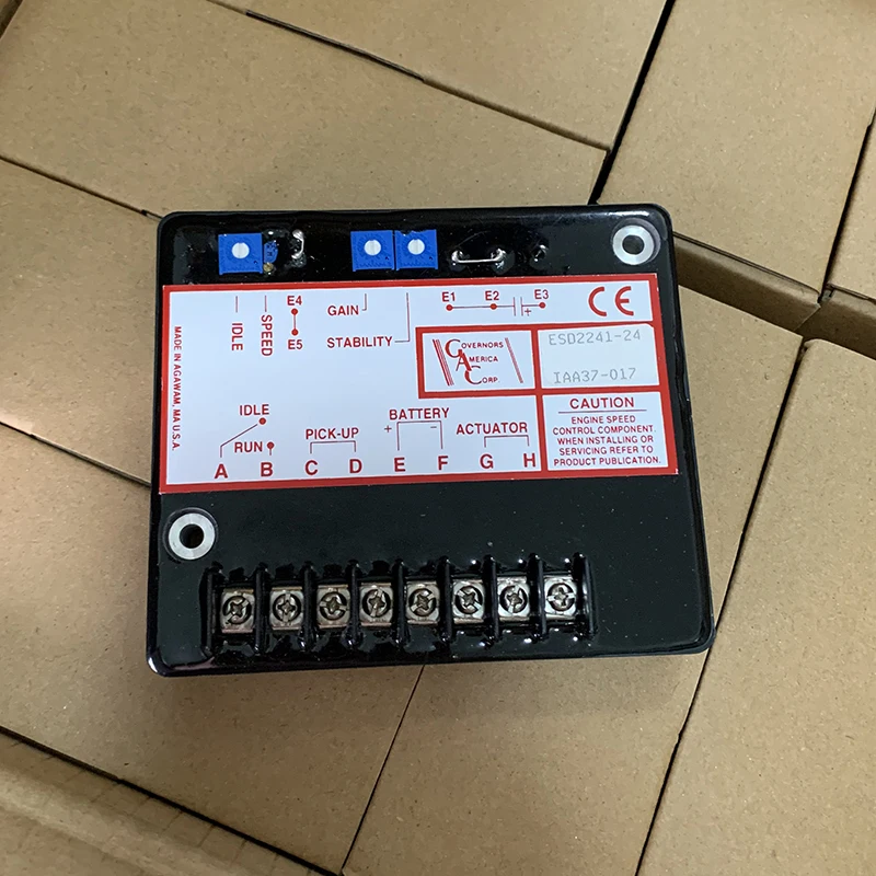 ESD2241-24 Дизельная генераторная установка Скорость регулятор Скорость контроллер
ESD2241-24 Дизельная генераторная установка Скорость регулятор Скорость контроллер