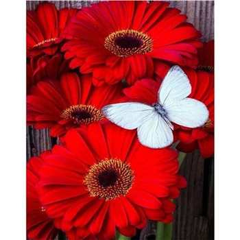 5D DIY Diamond Painting Butterfly Red Flower Mosaic Diamond Embroidery Full Round Drill Rhinestone Wall Art Pictures Home Decor
5D DIY Diamond Painting Butterfly Red Flower Mosaic Diamond Embroidery Full Round Drill Rhinestone Wall Art Pictures Home Decor