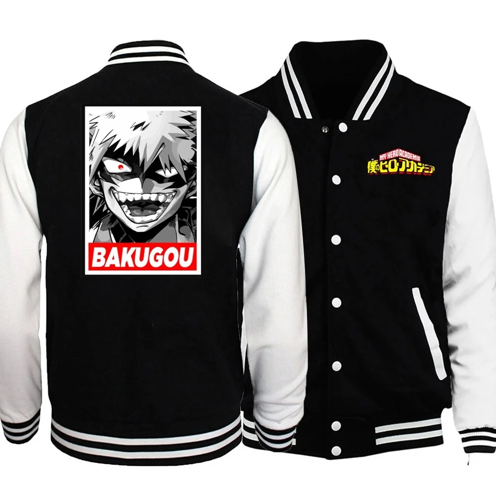 Anime My Hero Academia Baseball Jacket Boys Girls Casual Sweatshirt Women Mens Hip Hop Jacket Coat Brand Clothes Men Coat Jacket
Anime My Hero Academia Baseball Jacket Boys Girls Casual Sweatshirt Women Mens Hip Hop Jacket Coat Brand Clothes Men Coat Jacket