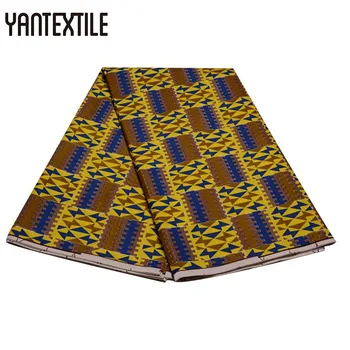 YANTEXTILE African Kente Wax Fabric 6 Yards/Piece New Fashion Ankara Fabric African Real Wax Prints Ghana Kente Fabric For Dress
YANTEXTILE African Kente Wax Fabric 6 Yards/Piece New Fashion Ankara Fabric African Real Wax Prints Ghana Kente Fabric For Dress