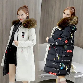 LIJS Fur Collar Cotton Hooded Coat Winter 2019 Fashion Wear Both Sides Thick Womens Long Jackets Long Sleeve Plus Size Parka
LIJS Fur Collar Cotton Hooded Coat Winter 2019 Fashion Wear Both Sides Thick Womens Long Jackets Long Sleeve Plus Size Parka