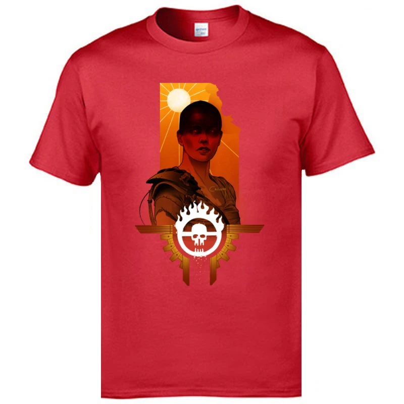 IMPERATOR_FURIOSA__6261 Casual T-shirts for Men Cotton Summer Tees Design Tops Tees Short Sleeve High Quality O-Neck IMPERATOR_FURIOSA__6261 red