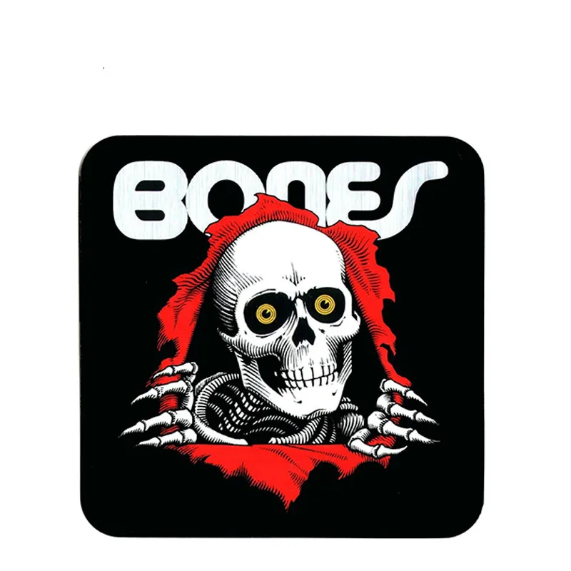 Funny Skateboard Sticker Old School Ripper Black Bones Brigade Gas Fuel Tank Cap Car Decal | Дом и сад
