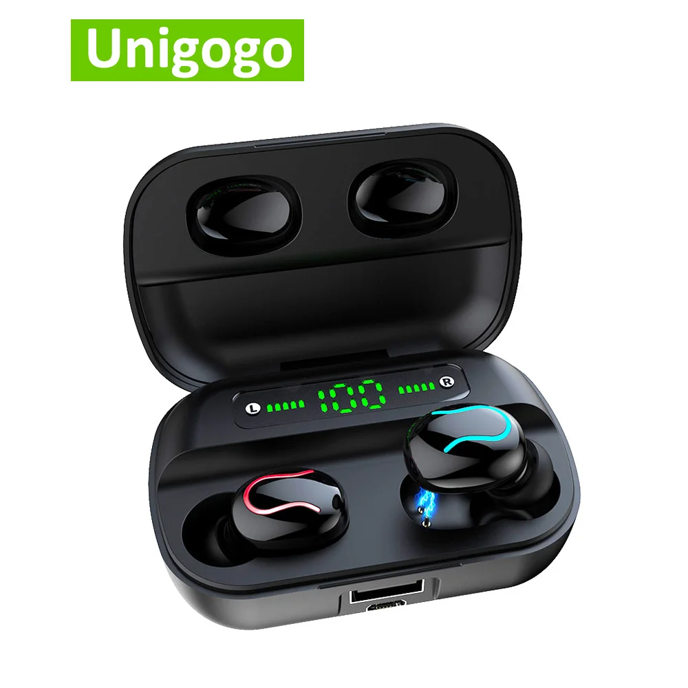Q82 TWS Bluetooth Earphone True Wireless Earbuds Handsfree Wireless Earphones Headphones Bluetooth Headset for Android iOS Phone
Q82 TWS Bluetooth Earphone True Wireless Earbuds Handsfree Wireless Earphones Headphones Bluetooth Headset for Android iOS Phone