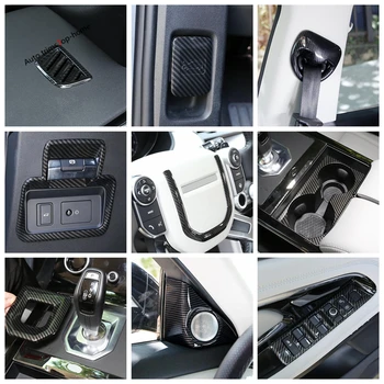 

Yimaautotrims Pillar A Stereo Speaker / Window Lift Button / Gear Shift Head Knob Cover Trim For Range Rover Evoque L551 2020