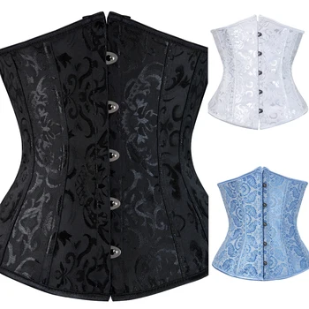 Grebrafan Gothic Bridal Wedding Steel Boned Corsets Waist Training Underbust Plus Size Carnival Costumes for Women Party Club Ni
Grebrafan Gothic Bridal Wedding Steel Boned Corsets Waist Training Underbust Plus Size Carnival Costumes for Women Party Club Ni