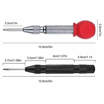 3pcs Automatic HSS Center Punch Tool Locator For Wood Fiberboard Plywood High Speed Steel Gold+Silver+Black(As Pictures Show)
3pcs Automatic HSS Center Punch Tool Locator For Wood Fiberboard Plywood High Speed Steel Gold+Silver+Black(As Pictures Show)